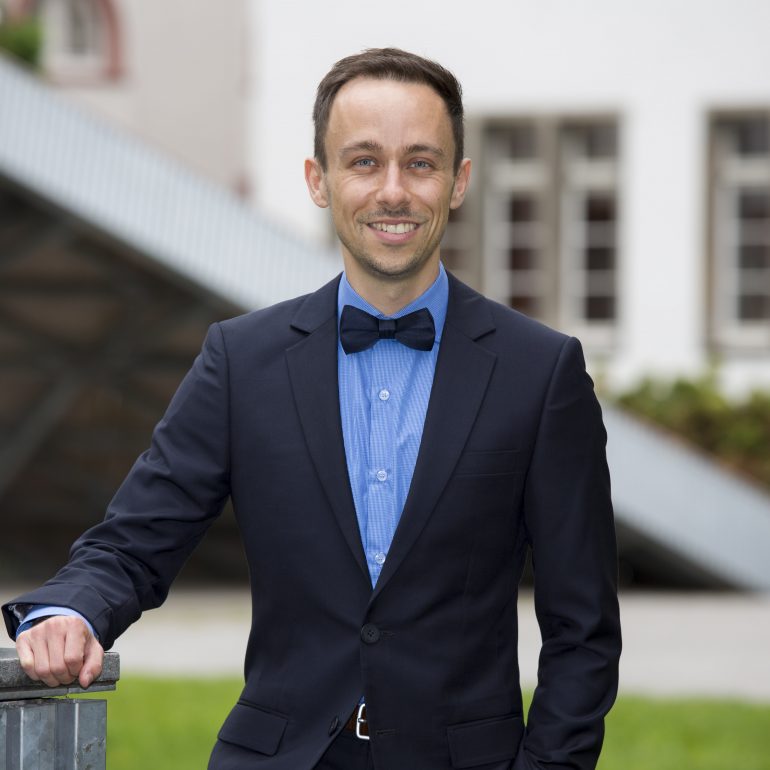 Marcel Mohr beim KlarText - Preis für Wissenschaftskommunikation 2017