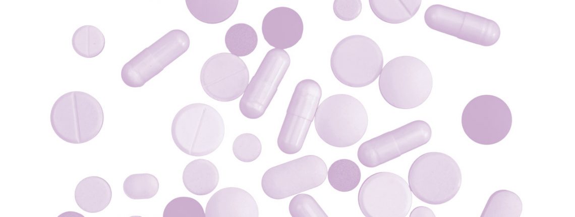 verschiedene Tabletten und Pillen